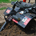 Bradco 625 Skid Steer Trencher Attachment right angle