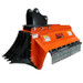 Ex-30 Flail Mower with Universal coupler and optional thumb saddle