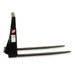 Virnig V20 Mini Skid Steer Pallet Forks feature adjustable tines