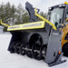 Paladin Skid Steer Ice Shark Snow Blower Front Right Angle