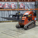 CID Mini Skid Steer Land Leveler Attached Lifted