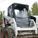 Cardinal Canvas Skid Steer Cab Enclosure on Bobcat S150