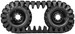 Over Tire Track for 10-16.5 Skid Steer Tires - OTTs - Sold Individually