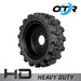 10-16.5 OTR Non-Directional Mounted Extreme Duty Solid Rubber Tire