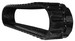 10" Heavy Duty MX Pattern Rubber Track (250x48.5x84)
