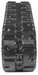 13" Standard Duty C Pattern Rubber Track (320x84Bx46)