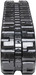 13" Heavy Duty C Pattern Rubber Track (320x86Bx49)