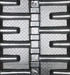 16" Heavy Duty C Pattern Rubber Track (400x86Bx50)