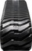 16" Heavy Duty BD Pattern Rubber Track (400x86Bx53)