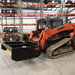 Eterra Skid Steer Box Grader Attached side view