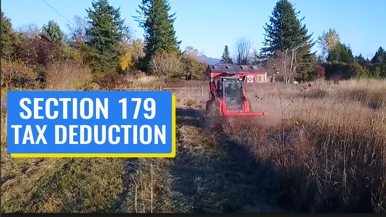 Section 179 Tax Deduction For Equipment And Attachment Purchases Skid 