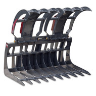 Virnig Large Capacity Skeleton Grapple Attachment | Skid Steer