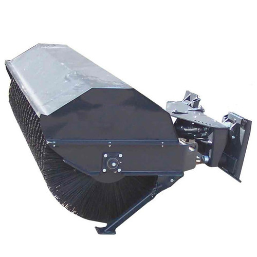 Haugen Skid Steer Hydraulic Rotary Broom Attachment Skid Steer Solutions