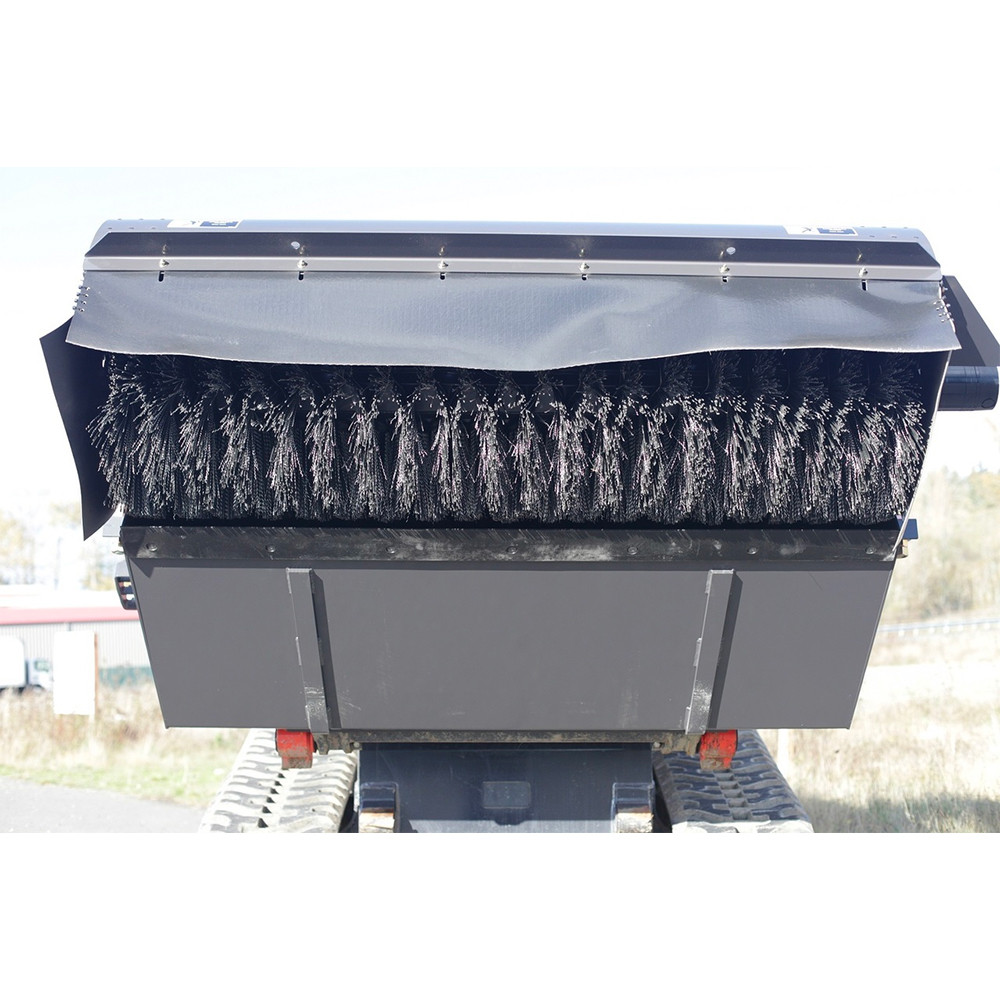 Sweepster Skid Steer Front Collector Broom | Skid Steer Solutions