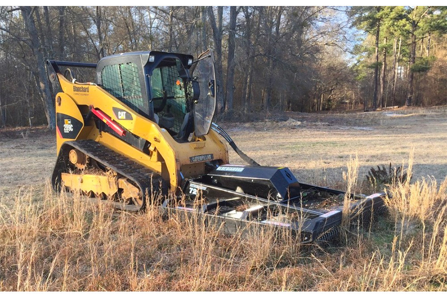 Blue Diamond Closed Front Extreme Duty Brush Cutter Skid Steer