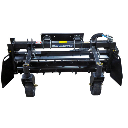 Blue Diamond Power Rake Skid Steer Attachment | Skid Steer Solutions