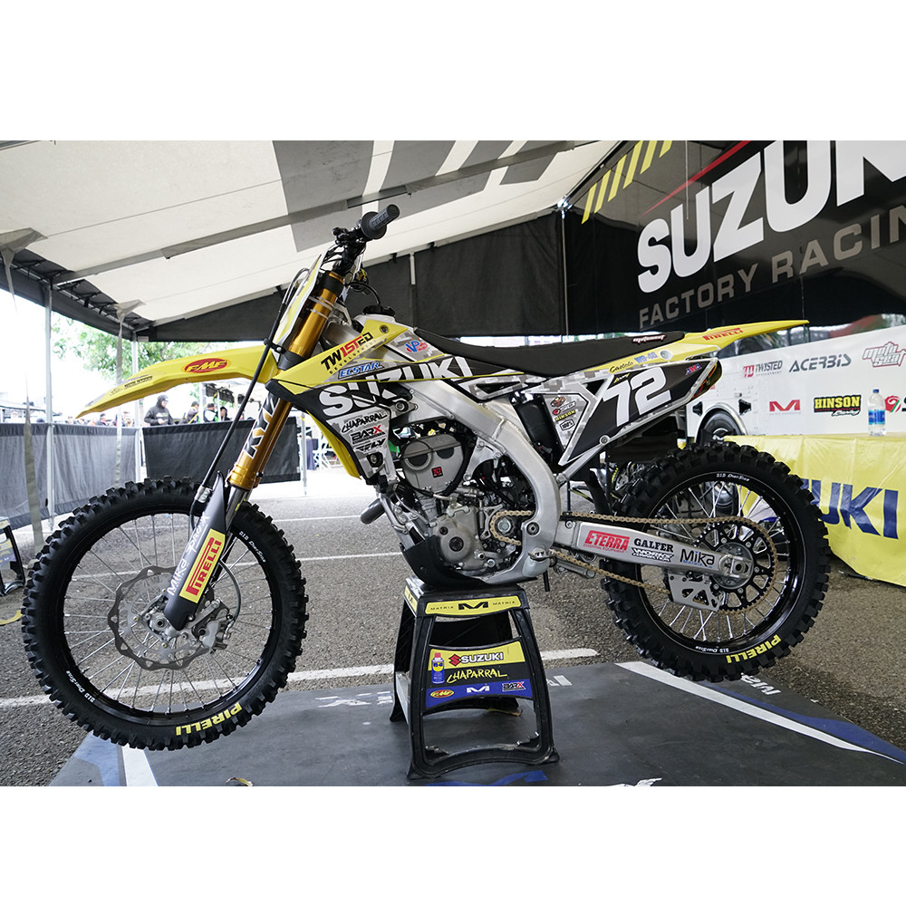 Suzuki RM Z250 Supercross Dirtbike | Skid Steer Solutions