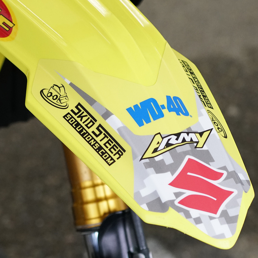 Suzuki RM Z250 Supercross Dirtbike | Skid Steer Solutions
