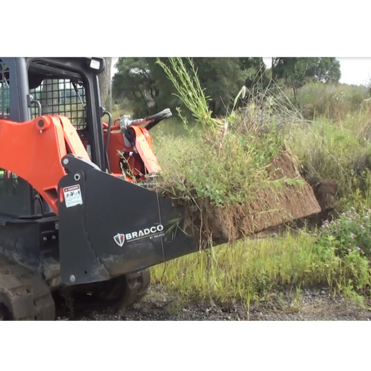 Bradco Skid Steer 4-In-1 Bucket Attachment | Skid Steer Solutions