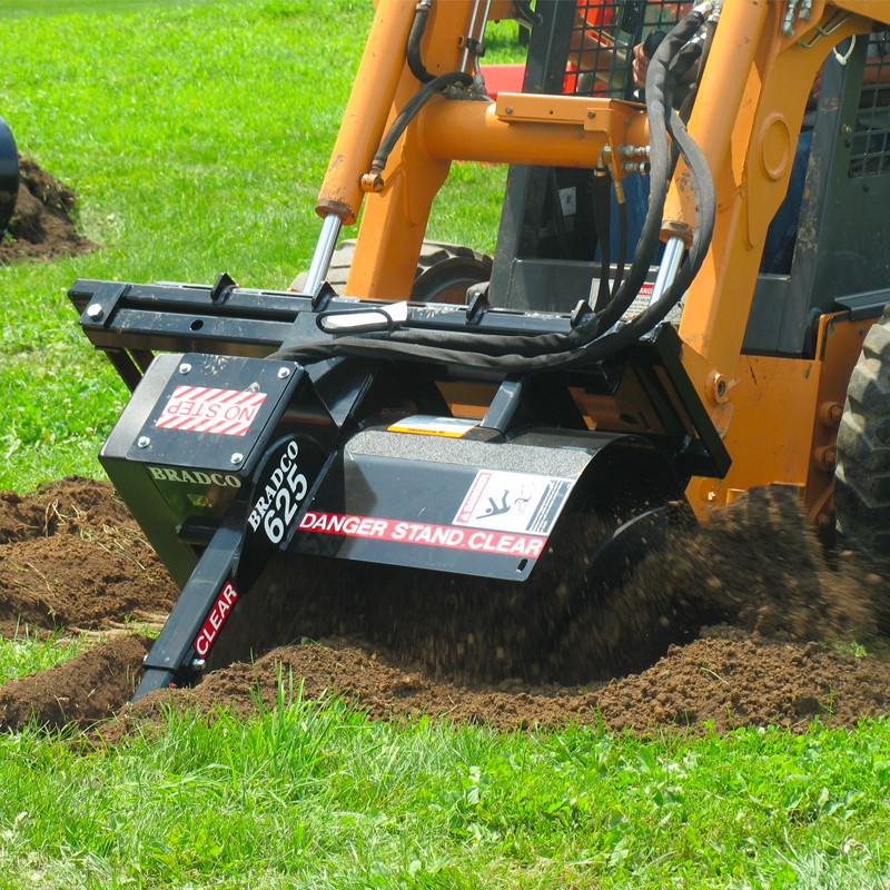 Bradco Skid Steer 4 Foot Trencher Attachment | Skid Steer Solutions