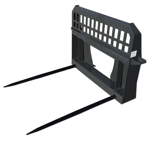 hey barrel AMATERAS 10W CID Skid Steer High Back Hay Spear Attachment | Skid Steer