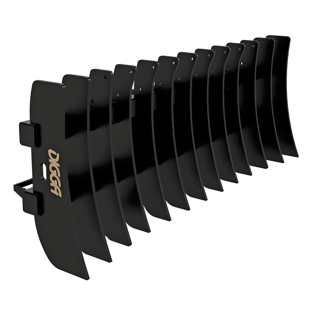 Rock Rake Tine Spacer Clamp – Maintain Spacing On Single Hole Tines (RRP1)