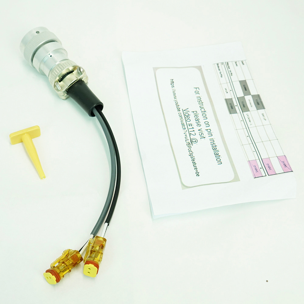 Skid Steer Genius Plug and Play 8 Pin Kit - 2 Output | Skid Steer