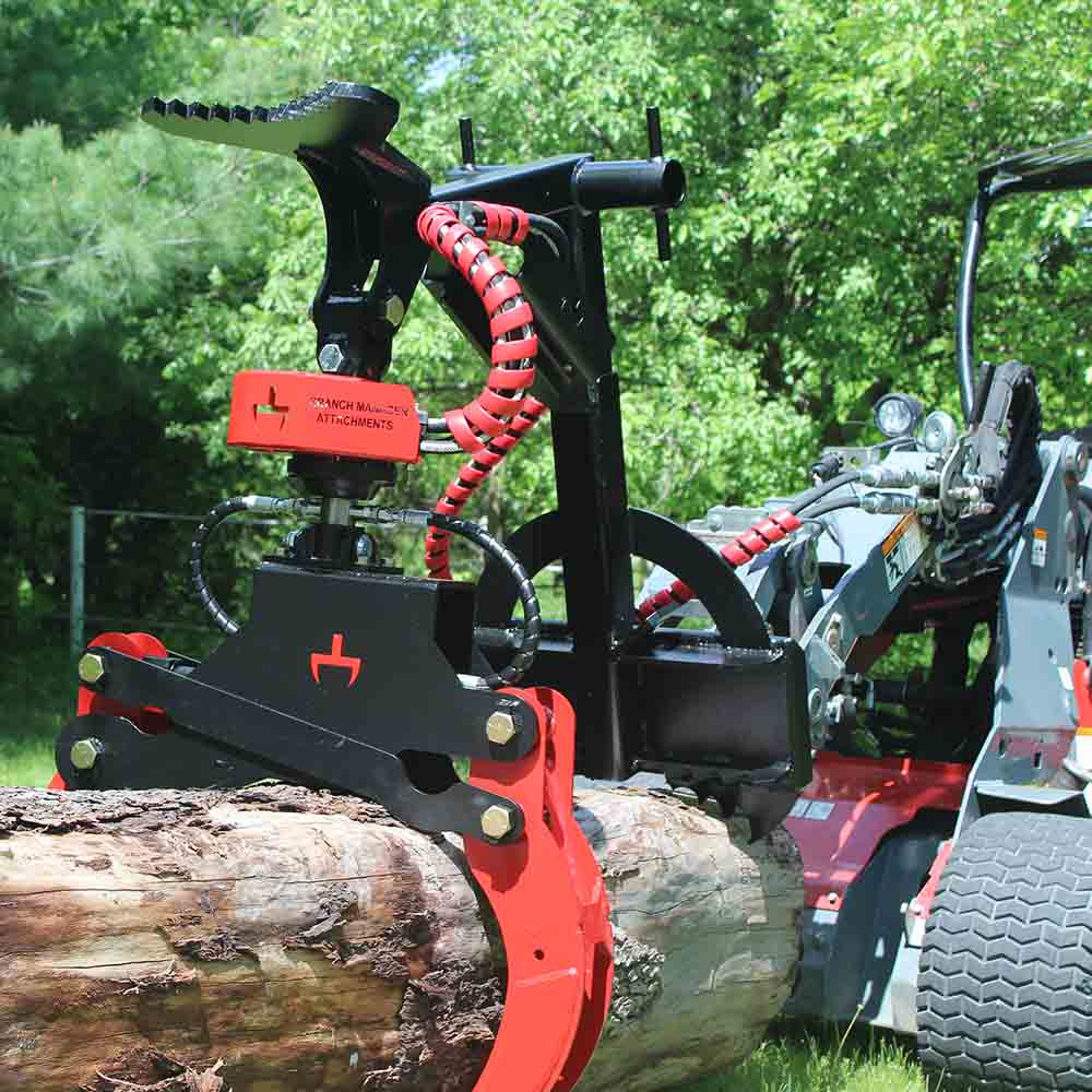 Hardox Mini Skid Steer Power Grapple