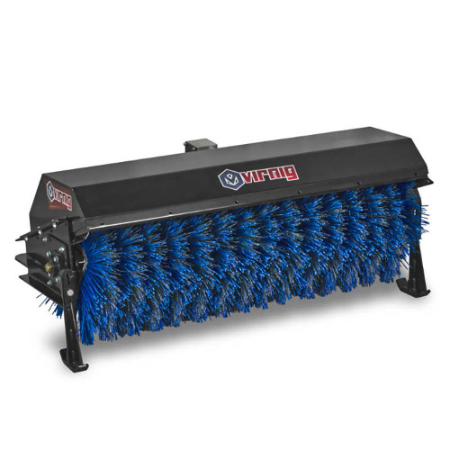 Virnig Mini Skid Steer Angle Broom Skid Steer Solutions