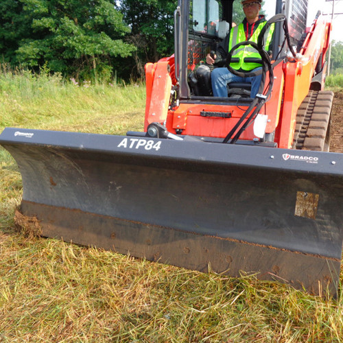 Bradco Skid Steer Tilting Dozer Blade Attachment | Skid Steer
