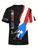 Puerto Rico Flag Baseball Player Men's Short Sleeve Crew Neck T-shirt