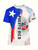 Puerto Rico Flag & Coqui Mens Crew Neck Short Sleeve T-shirt