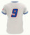 PUERTO RICO Mens Baseball Jersey Retro #9 Short Sleeve V-neck Shirt