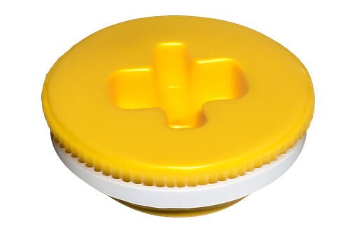 3/4 Yellow Vented Bung