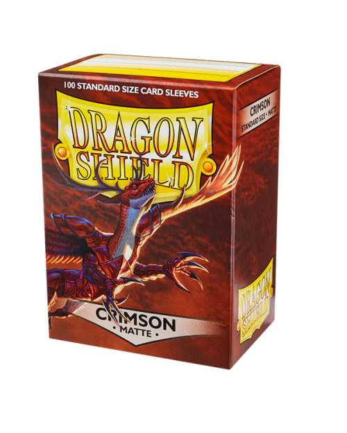 Dragon Shield - Crimson Matte