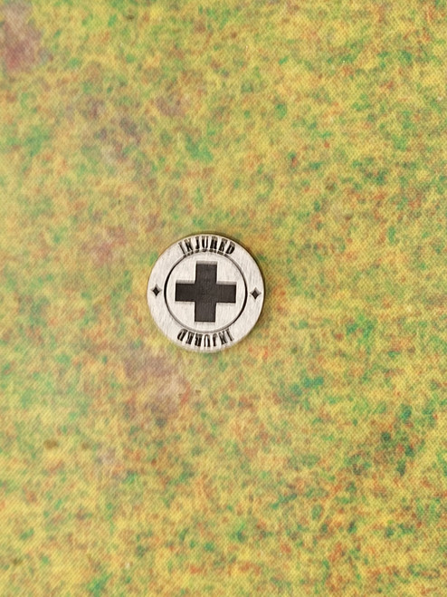 M4E - Injured - Round - Set of 5