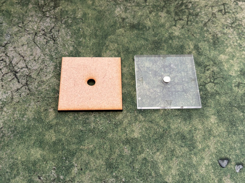 Copy of Ko4W - Acrylic and Full Back Dice