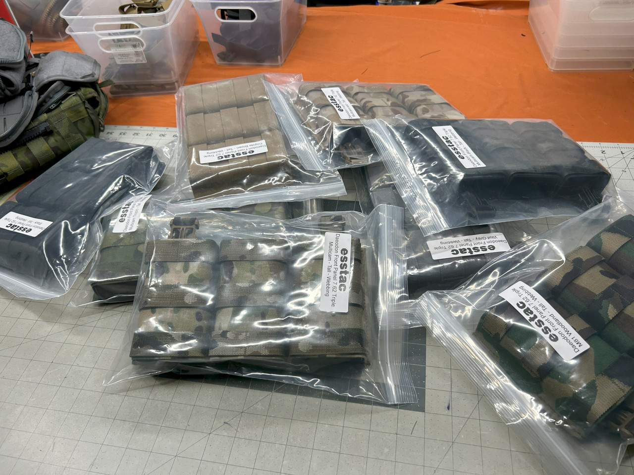 個人装備 esstac 5.56 Triple Daeodon Front Panel Esstac 5.56 Triple