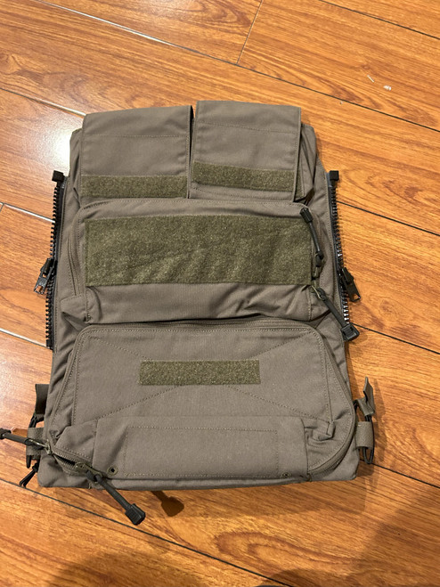 Crye Pouch Zip Panel 2.0, Large/X Large, Ranger Green (GARAGE SALE)