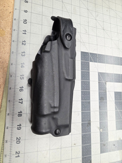Safariland 6304 ALS holster, Glock 34/M3 Light, Black STX, Right Hand NO FORK OR PADDLE (GARAGE SALES Safariland 6304 ALS holster, Glock 34/M3 Light, Black STX, Right Hand NO FORK OR PADDLE (GARAGE SALES