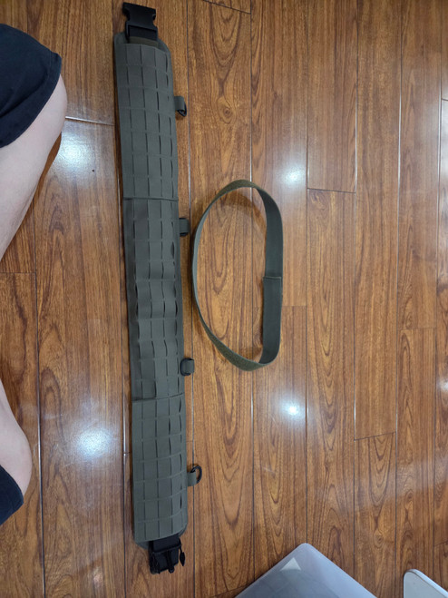 Wilde Custom Gear Battle Belt, Size Medium, Ranger Green (GARAGE SALES)
