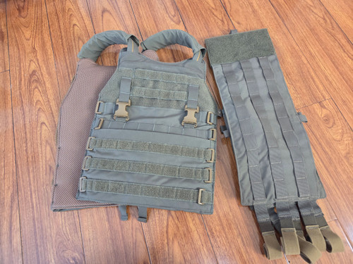 Velocity Systems Scarab, Size XL with CBN3 Cummerbund and LT Zip Pack, Ranger Green (GARAGE SALES)