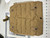 Crye MOLLE Zip Panel 1.0, Coyote Brown, Size Large  (GARAGE SALES)