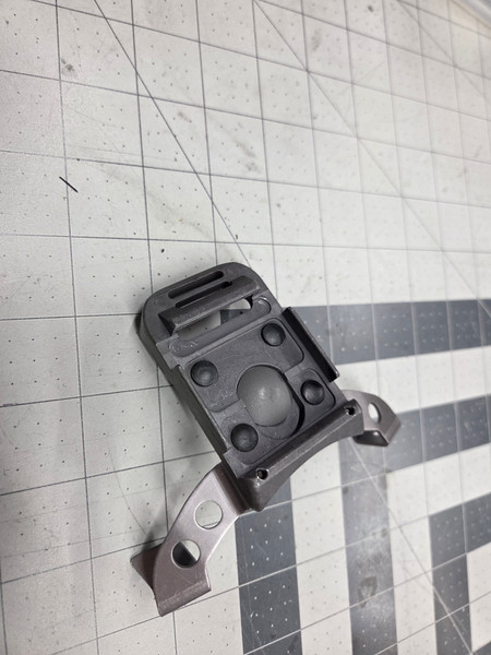 USGI Titanium ACH NVG Bracket, Grey (GARAGE SALES)