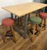 Used Office Furniture Jennifer Newman Table with Verco Stools
