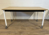 used meeting tables in oak_second hand flip top tables in oak_2nd hand moveable meeting tables in oak_2nd hand office furniture essex