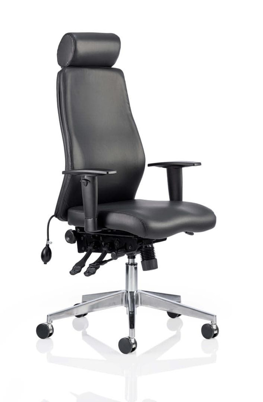 Dynamic 'Onyx' Chairs with headrest