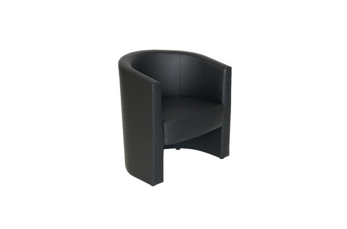 OI 'Tub' Chair in Faux Leather