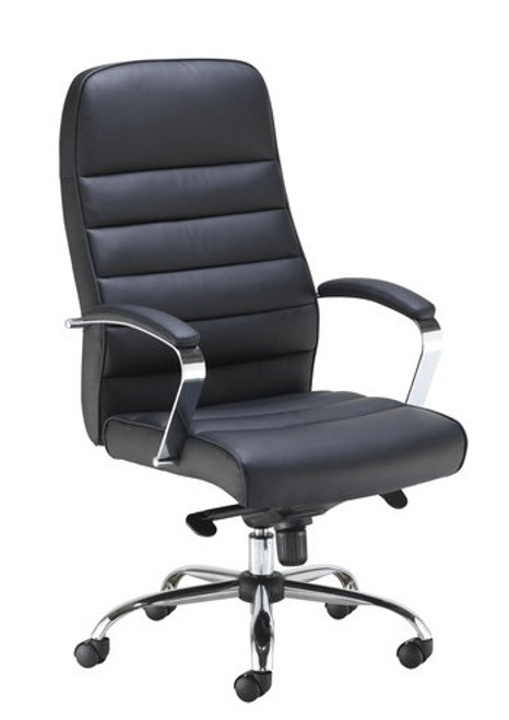 Executive Black Leather High Back Chairs Chelmsford Essex_Ares Managers Chair. Office Furniture Bishop's Stortford