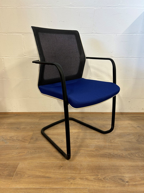 used office furniture essex_used Orangebox workday meeting chairs in royal blue_buy used office furniture chelmsford essex